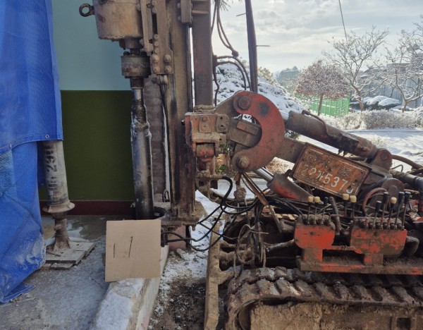 해남 ㅇㅇ중 50Ø마이크로파일 공사 - 2025. 02